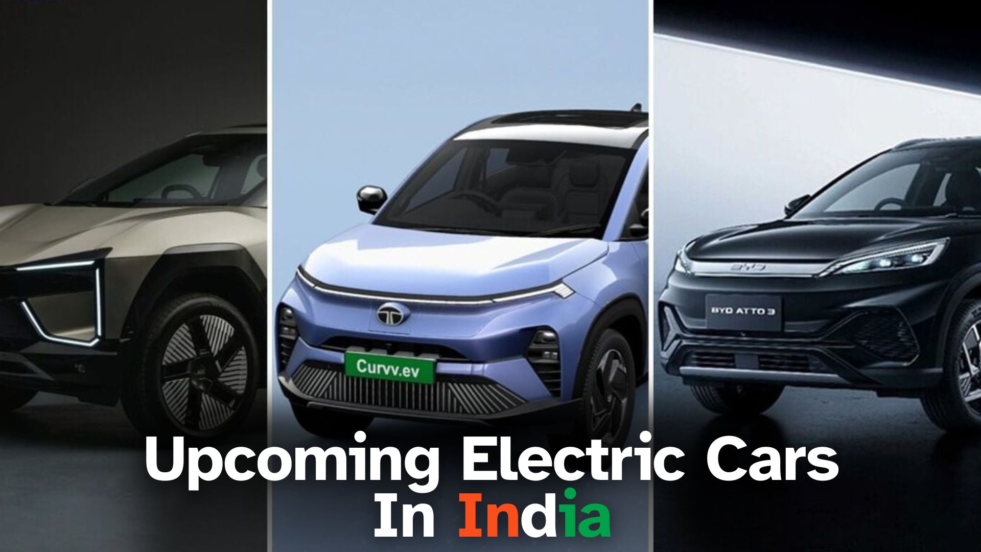 Upcoming Electric Cars in India – Mahindra, Kia, Tata, BYD, Maruti, and More