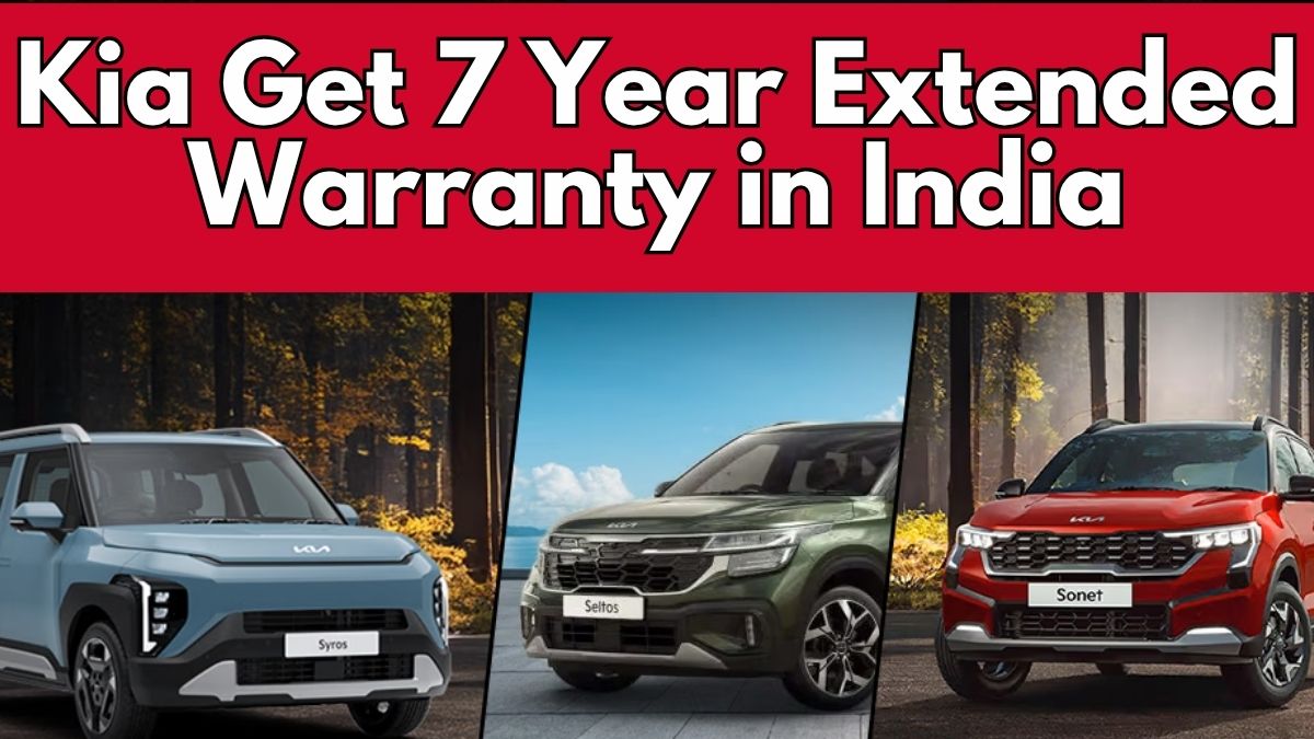 Kia Sonet, Seltos, and Syros Get 7 Year Extended Warranty in India
