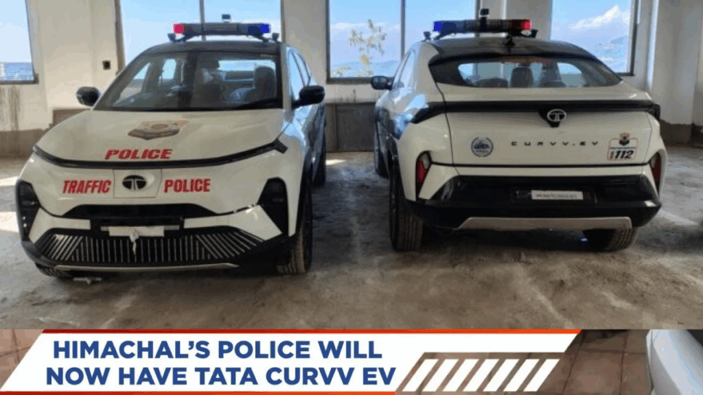 Tata Curvv EV Joins Himachal Pradesh Police Fleet