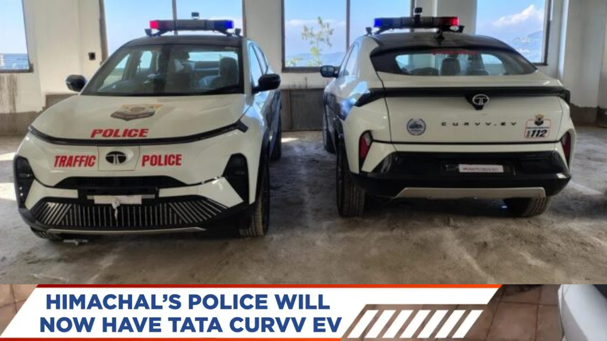 Tata Curvv EV Joins Himachal Pradesh Police Fleet