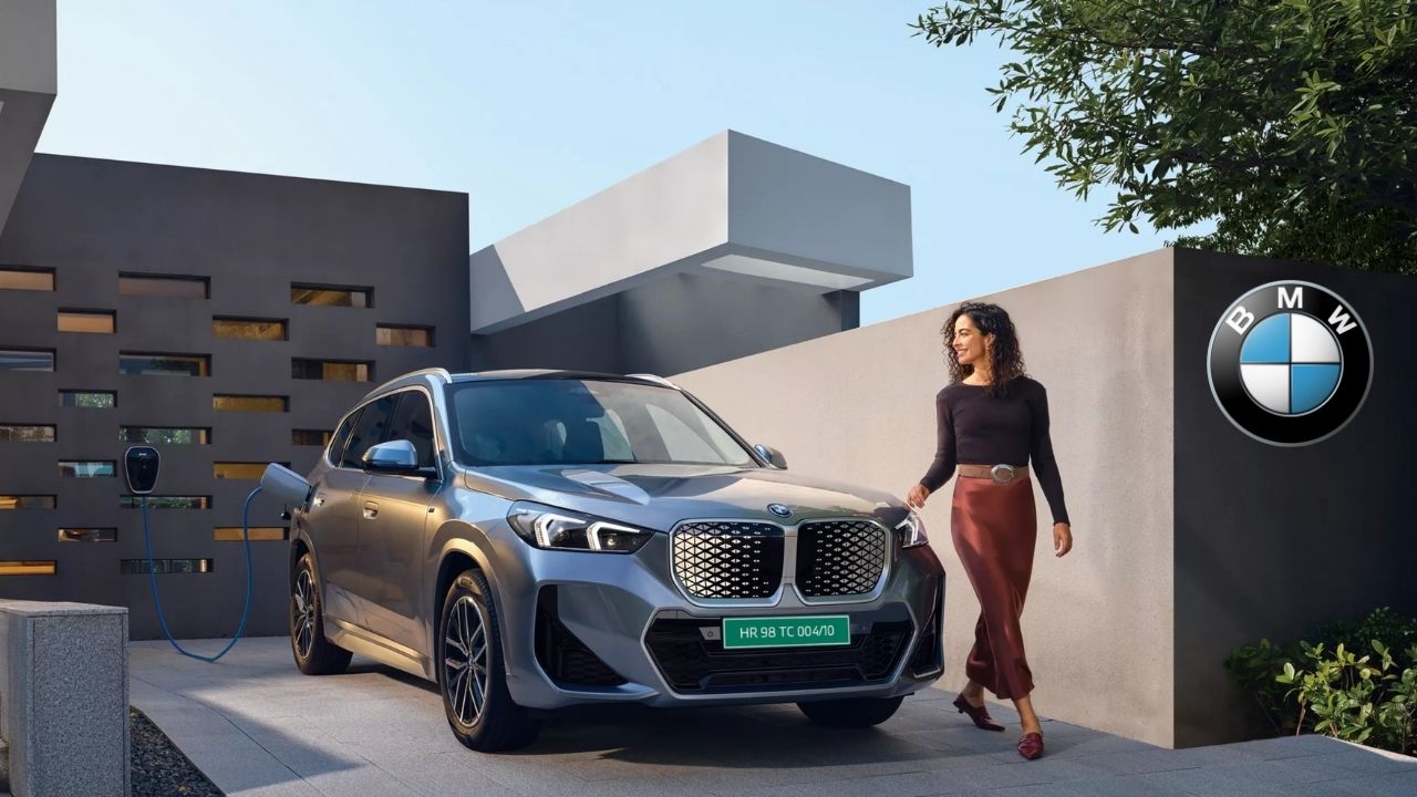 BMW iX1 Long Wheelbase Launched In India With New Night Dusk Blue Colour And Updated Vegan Upholstery
